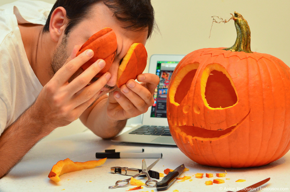 Carving Pumpkin Jack