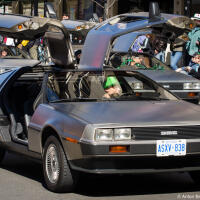 DeLorian at Toronto St. Patrcik Parade
