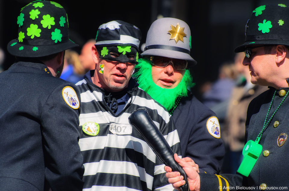 Crime and Cops at Toronto St. Patrick Parade