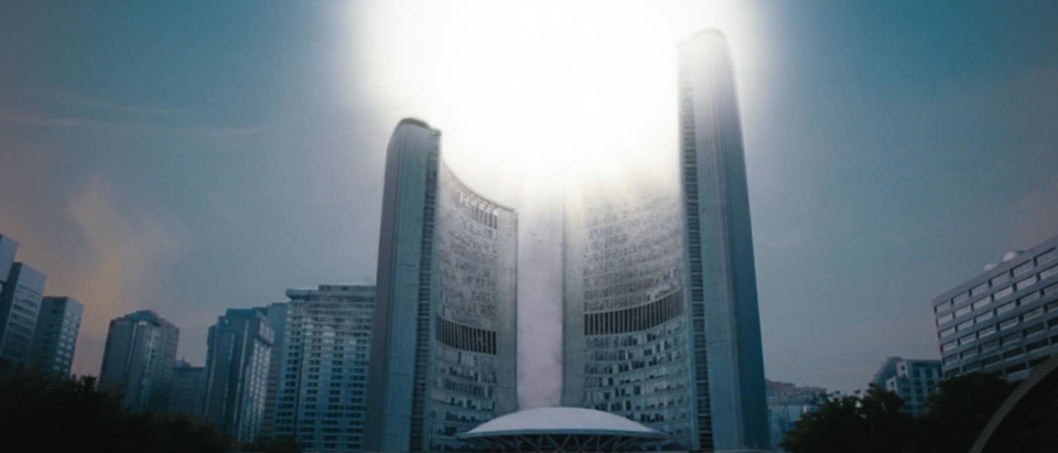 Resident Evil: ядерный взрыв над городской ратушей Торонто