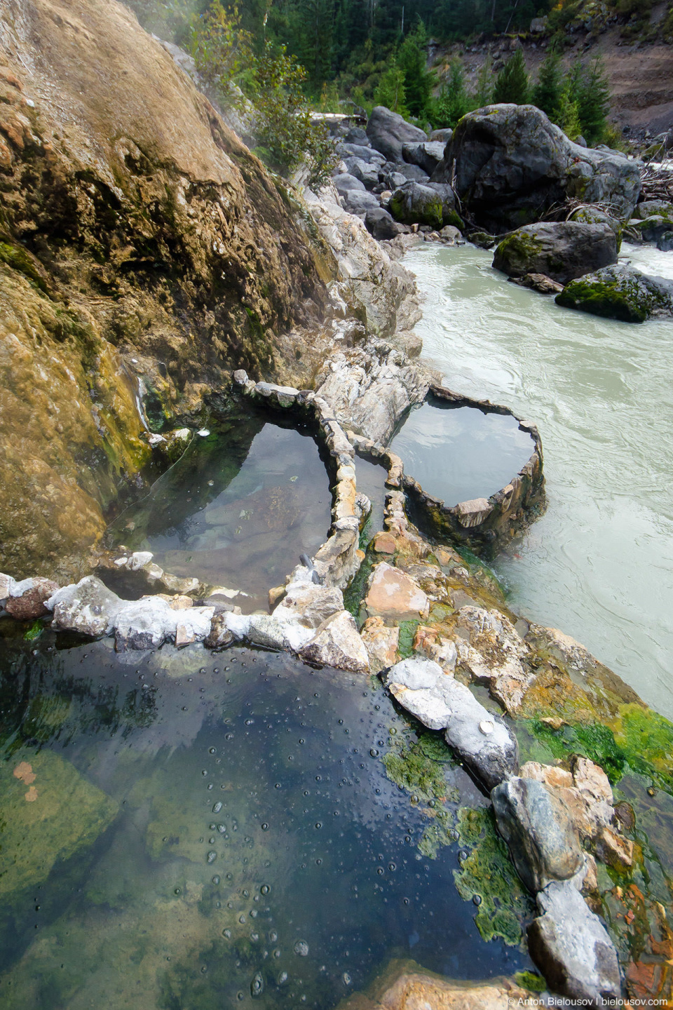 Keyhole Falls Hot Springs Baths