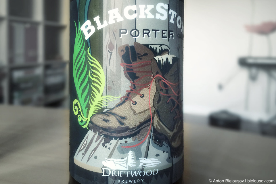 BlackStone Porter Beer (driftwood brewery)