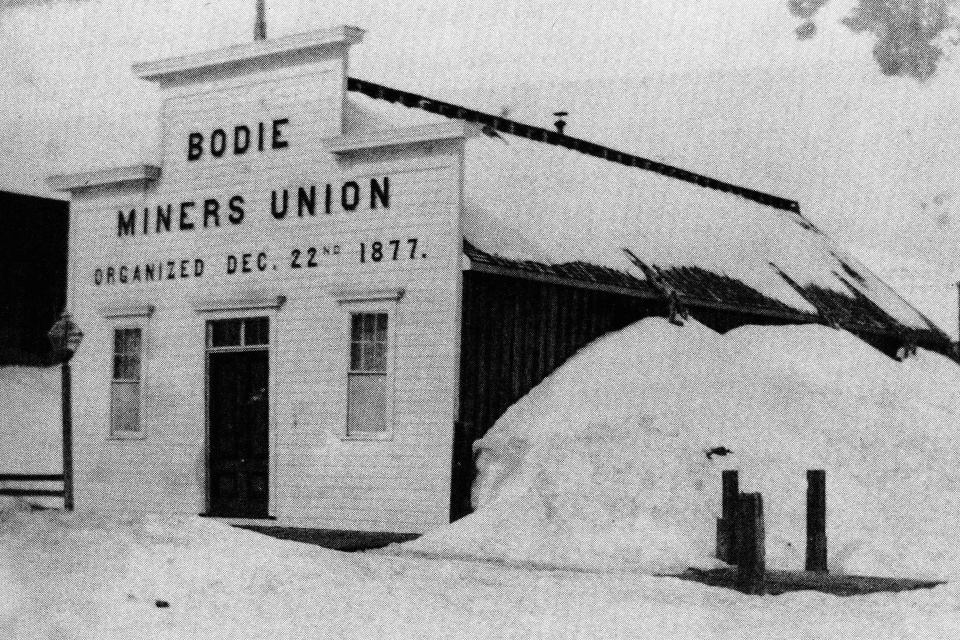 Bodie Miners Union, 1877
