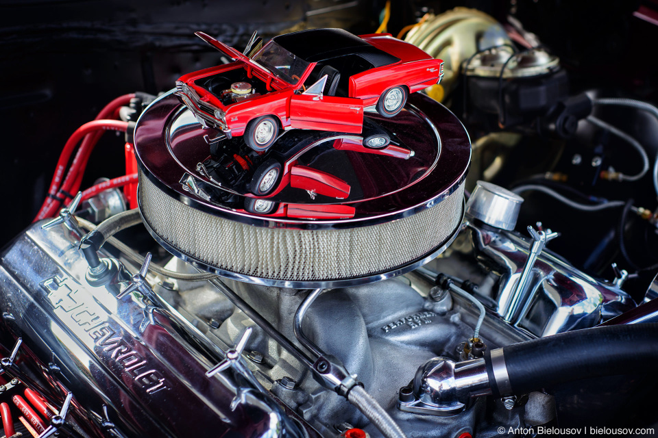 2016 Port Coquitlam Car Show — Chevrolet Engine