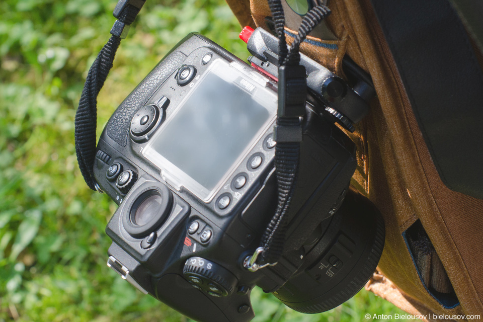 Peak Design Everyday Messenger Bag Main with Capture Pro Camera Clips + Nikon D800