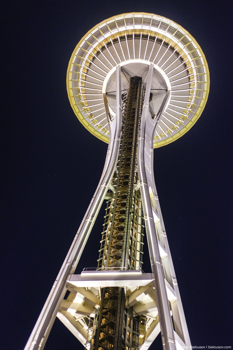 Seattle City Pass: Space Needle at night