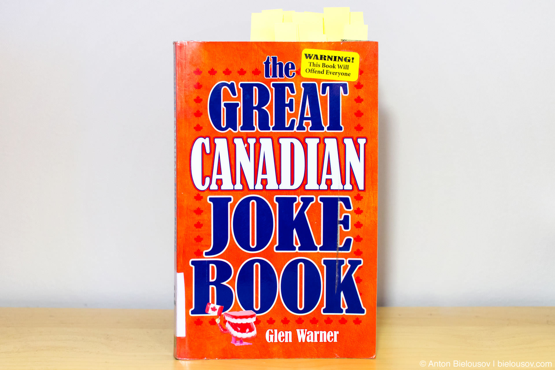 The Great Canadian Joke Book by Glen Warner