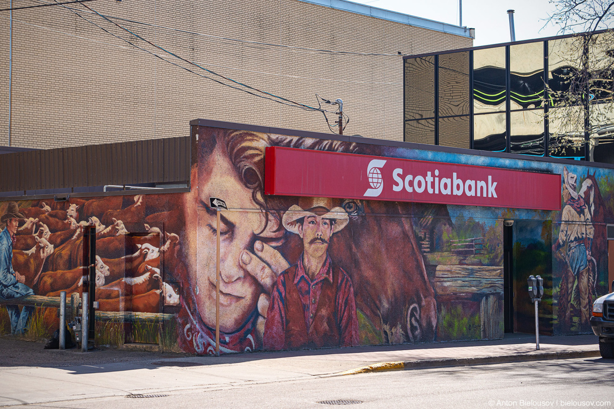 Scotiabank Mural, Vernon, BC
